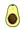 Avocado mint toys Cat nip